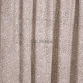 Block Printed Cotton Curtain: Mid-Century Modern Sheer Panel, Custom drapery for bedroom, living room curtains