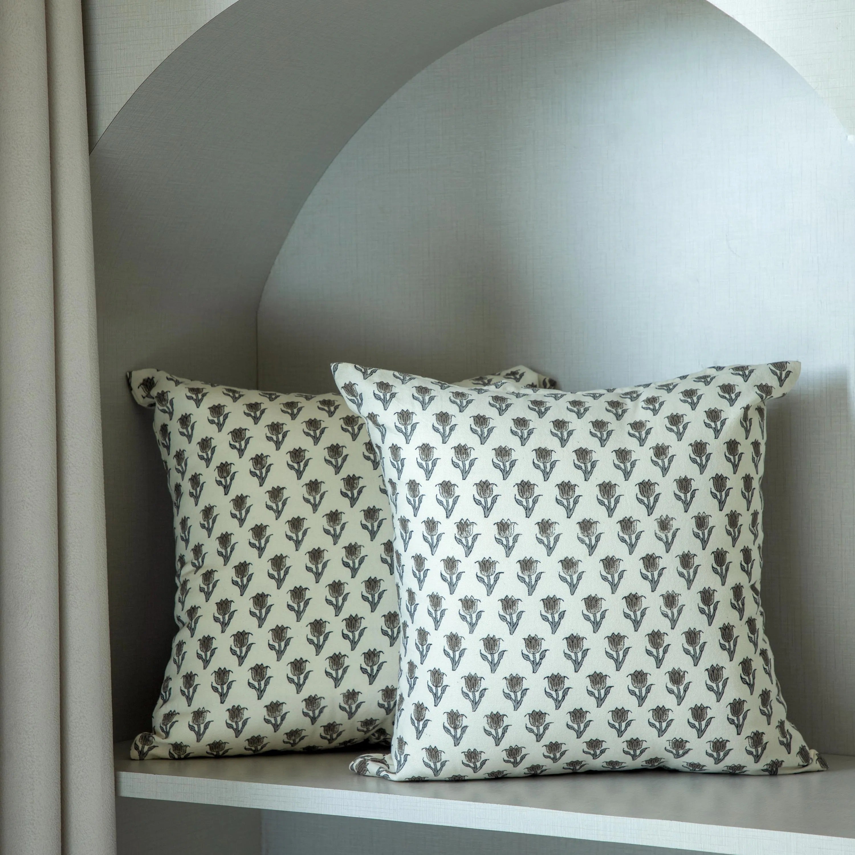 Printed Floral Terra cotta Pillow Cover, Rust Pillow cover, Boho Pillow, Decorative Pillow, Floral pillow cover, Pillows for sale