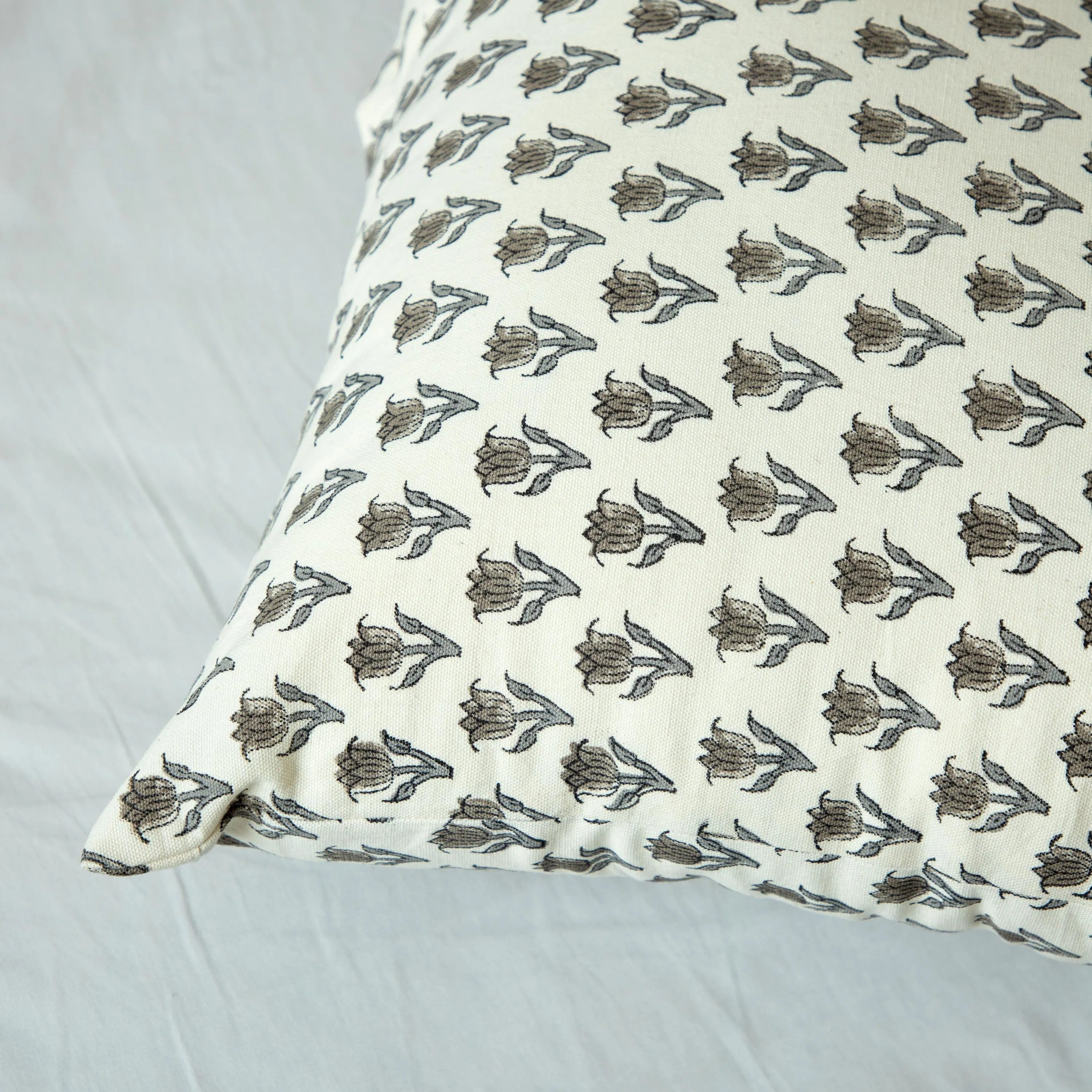 Printed Floral Terra cotta Pillow Cover, Rust Pillow cover, Boho Pillow, Decorative Pillow, Floral pillow cover, Pillows for sale