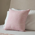 Designer Terra cotta on Natural cotton Pillow Cover, Pillow cover for sale, Boho Pillow, Decorative Pillow, Throw pillow cover