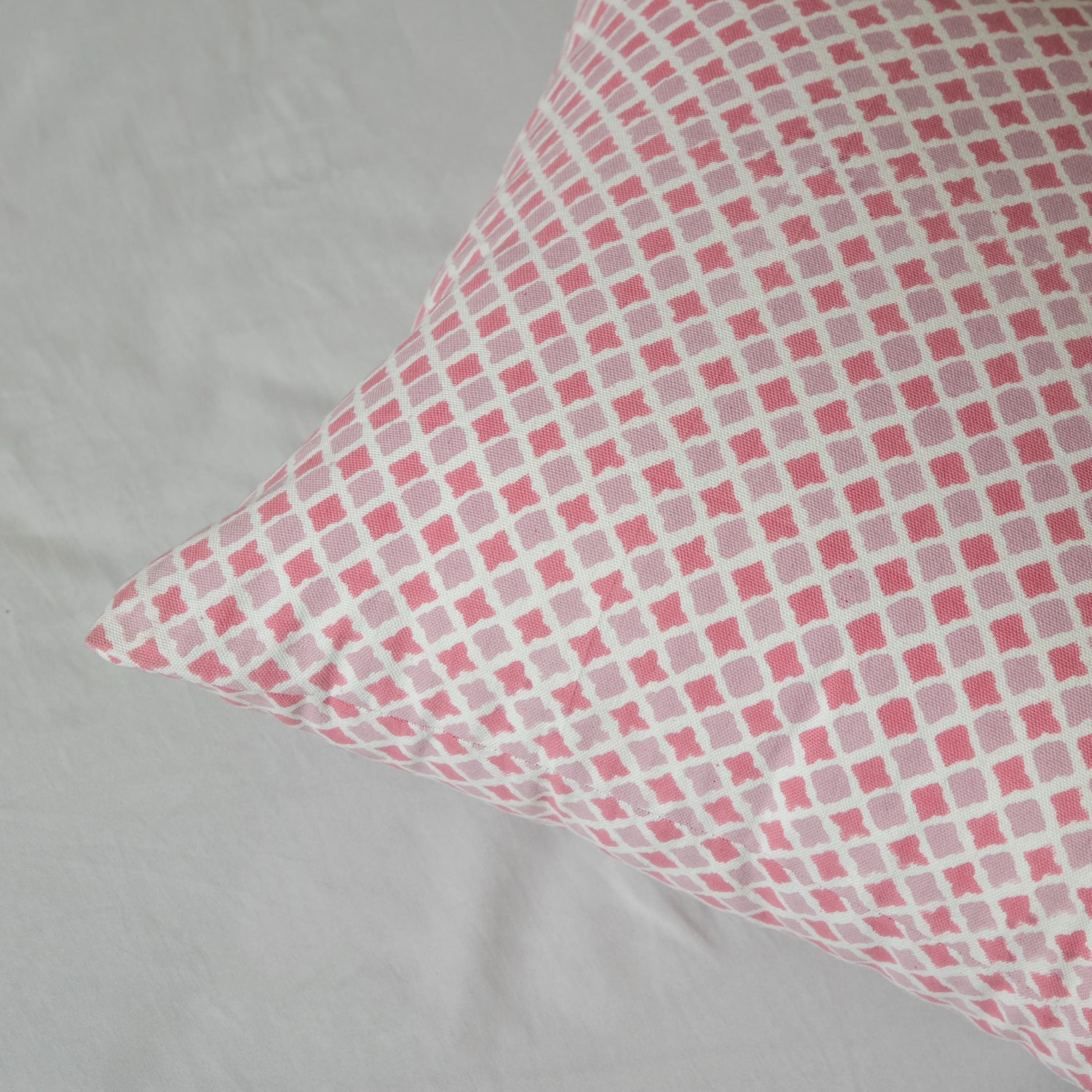 Designer Terra cotta on Natural cotton Pillow Cover, Pillow cover for sale, Boho Pillow, Decorative Pillow, Throw pillow cover